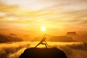 Yoga verbindet Körper, Geist und Seele
